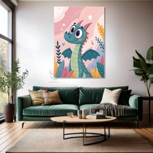 Kanvas Tablo Ev Ofis Duvar Tablosu Bebek Dinazor Yeni Ev Hediyesi Kanvas Ev Dekoru