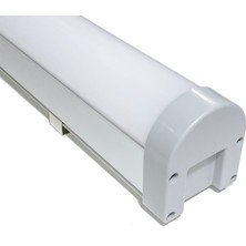 Ledarmy LED Kanal Profil Aluminyum 56x41mm sıva üstü Etanj Su Geçirmez Kasa 1 Metre 7895 Pleksi Kapak Yan Kapaklı Metal Tutucu