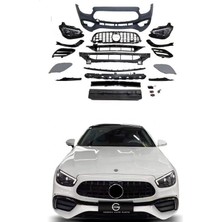 Mercedes C238 Makyajlı Ön Tampon ve Far  Dönüşüm Seti 2016 / 2021