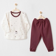 Andywawa AC26184 My 1 St Wardrobe 2'li Takım Burgundy