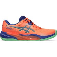 Asics Gel-Challenger 15 Padel Erkek Gri-Pembe Tenis Ayakkabısı 1041A511-800