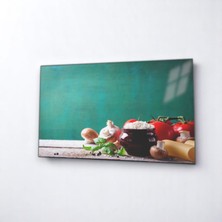 Cozy Co: Temperli Cam Dikdörtgen Kesme ve Sunum Tablası, Kesme Tahtası, Kesme Tablası, Sunumluk, CKT003