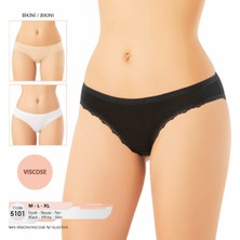 Iç Giyim Kota Viskon (6 Adet) Bikini Külot