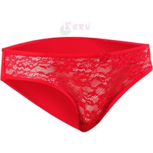 Iç Giyim Ebru Dantel Slip Külot Eko Paket (6 Adet)