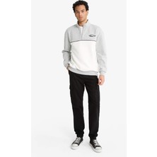 DeFacto Regular Fit Beli Bağcıklı Kargo Cepli Jogger Pantolon F4681AX25AU