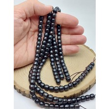 Yaşam Tohumu Abanoz Ağacı Kapsül Kesim Ahşap Dizi 7*8mm (56604)