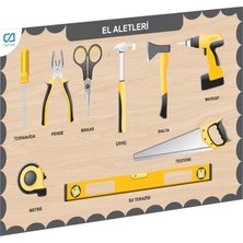 Buğz CAAHS-3210 Ca Games Ahşap El Aletleri Bul-Tak