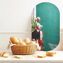 Cozy Co: Temperli Cam Oval Kesme ve Sunum Tablası, Kesme Tahtası, Kesme Tablası, Sunumluk, CKT003