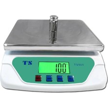 Buğz TS-500 Dijital Terazi - LCD Ekran, Dara Alma, Sayım Fonksiyonlu, Yüksek Hassasiyetli Tartım Cihazı