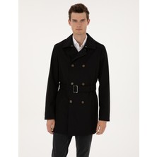 Pierre Cardin Erkek Siyah Kaban 50313866-VR046
