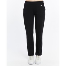 Axxel Kadın Siyah Eşofman Alt Cepli Klasik PAÇA-P376