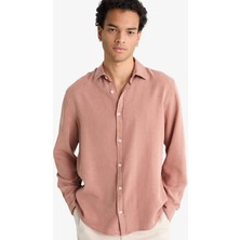 DeFacto Premium Tencel Gömlek G0406AX25AU