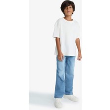 DeFacto Wide Leg Geniş Paça Pantolon Erkek Çocuk F0452A825AU