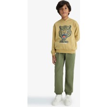 DeFacto Jogger Fit Gabardin Pantolon Erkek Çocuk F5038A825WN