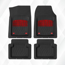 Jeep Renegade 2016 Model 4d Joker Kırmızı Havuzlu   Paspas