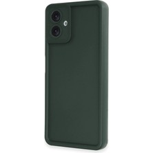 Samsung Galaxy A06 Stylish Soft Kılıf (Yumuşak Kılıf) - Viera Elegant Design - Koyu Yeşil