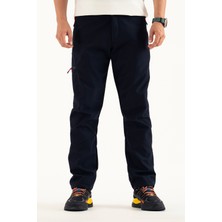 Souris Erkek Lacivert Kışlık Içi Polar Su Itici Rüzgar Geçirmez Outdoor Softshell Pantolon