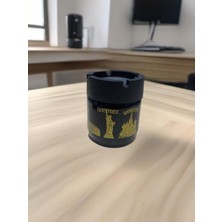 Şehir Desenli Cam Küllük