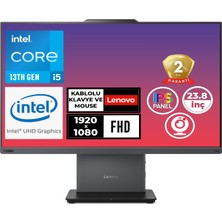 Lenovo Thinkcentre Neo 50A G5 I5-13420H 32GB 1tb SSD 23.8" Fhd Freedos All In One Pc 12SC002WTR