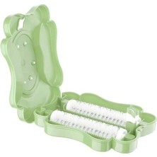 Kelebek Tasarımlı Iki Fırçalı Gırgır Yeşil