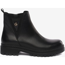 Greyder 31022 Kadın Hakiki Deri Fermuarlı Kısa Urban Bot