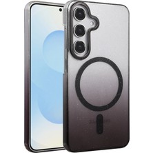 Samsung Galaxy S23 Fe Selene Shine Magsafe Case – Elegant Glossy Kılıf (Işıltılı Premium Kapak) - Siyah