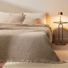 Lodos Home Tek Kişilik Yatak Örtüsü -Bej