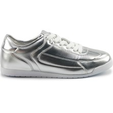 Nine West Rejo 5pr Gümüş Kadın Sneaker