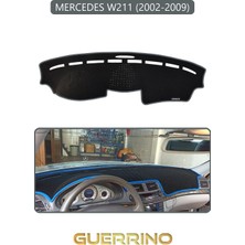 Mercedes W211 2002-2009TORPİDO Koruma Halısı Gri Kenar