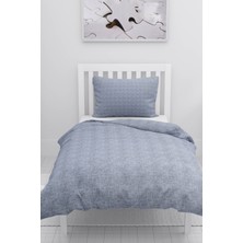 Vega Tek Kişilik Nevresim Seti - Koyu Mavi