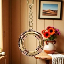 Pirinç Anahtarlık Şık Tasarım Vip