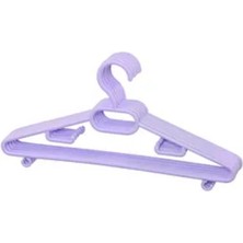 Bebek Askısı 6’lı Set | 30X15 cm Plastik, Hafif ve Şık Tasarım