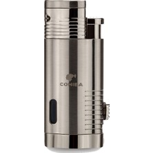 Cohiba Üç Torch Delicili Puro Çakmağı Silver