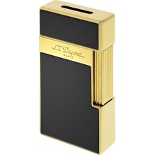 S.t. Dupont Bq Big D Golden Shiny Black Lacquer Çakmak 25002