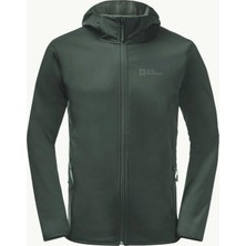 Jack Wolfskin Bornberg Hoody Erkek Yeşil Softshell