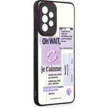 Newface Samsung Galaxy A73 5g Mirror Style Collection (Mirror Style Case / Ayna Stili Desenli Kılıf) - Desen - 4