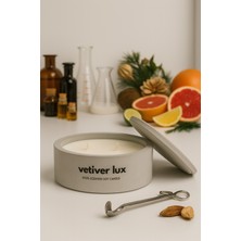 Dekoratif El Yapımı Yatay Mum : Çift Fitilli : Kokulu Soya Mum : Vanilla Boom