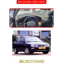 Kia Shuma 1995-2003TORPİDO Koruma Halısı Kırmızı Kenar