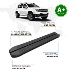 Dacia Duster Yan Basamak 2010 – 2017 Model S-Line Siyah