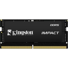 16 GB Ddr5 4800MHZ Kıngston Impact CL38 Sodımm Nb KF548S38IB-16TR