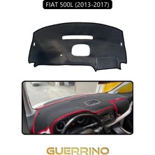Fıat 500L 2013-2017 Modellerine Uyguntorpido Koruma Halısı Siyah Kenar