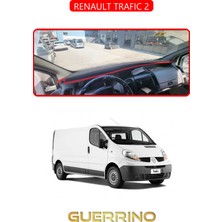 Renault Trafıc 2torpido Koruma Halısı Kırmızı Kenar