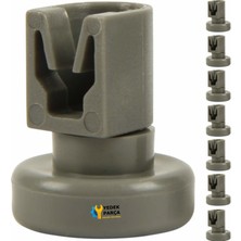 Electrolux Uyumlu ESF63020 Bulaşık Makinesi Üst Sepet Tekerleği 8 Adet