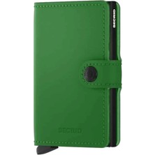 Secrid Miniwallet Matte Bright Green Cüzdan Kartlık