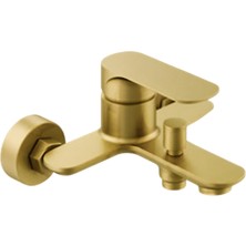 Turkuaz Seramik Hera Mat Gold Banyo Bataryası