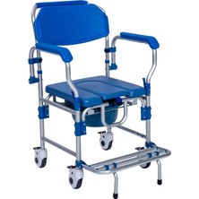 Golfi Alüminyum Klozetli Banyo Sandalyesi | Kompakt Hafif ve Pratik Çözüm G525