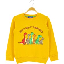 Erkek Çocuk Bluz Baskılı Şardonlu