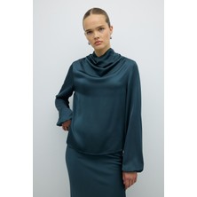 Saten Bluz Petrol K2652003_010