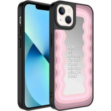 Mobicas Apple iPhone 13 Uyumlu Mirror Kapak Kapak Ayna