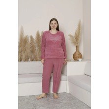 Peluş Pijama Takımı Ikili Takım